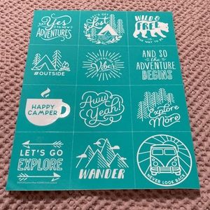 NWOT Chalk Couture transfer